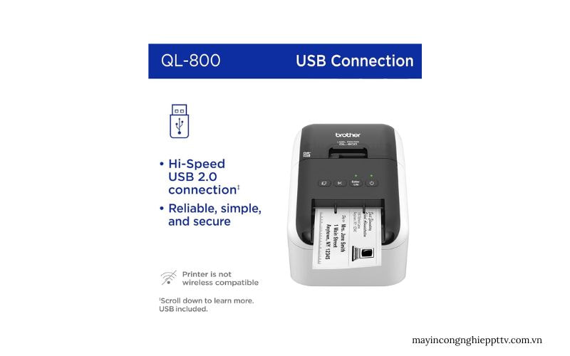 Máy in nhãn Brother QL-800